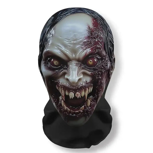 Halloween Ghost Face 3D Mask Balaclava Full Face Elastic Mesh Breathable Skull Headcovers Horror Party Halloween Cosplay Props Good Vibrations