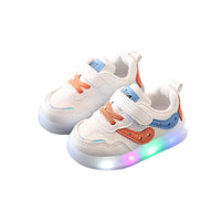 Autumn Light Baby Boy Girls Casual Shoes Outdoor Soft Sole Cute Print Sports Child Sneakers Non-slip Design Kids Shoe Size 21-30 Good Vibrations