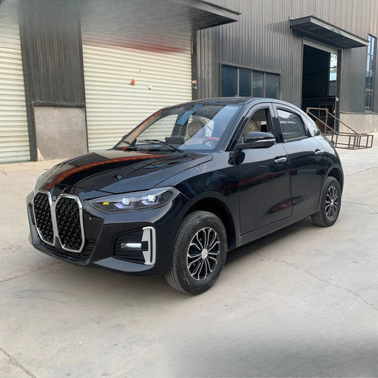 New electric four-wheeler fully enclosed women's adult new energy high-speed lithium battery vehicle Good Vibrations