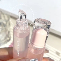 Plumping Jelly Lip Gloss Lasting Moisturizing Transparent Lip Oil Water Light Mirror Liquid Lipstick Women Lips Makeup Cosmetics Good Vibrations