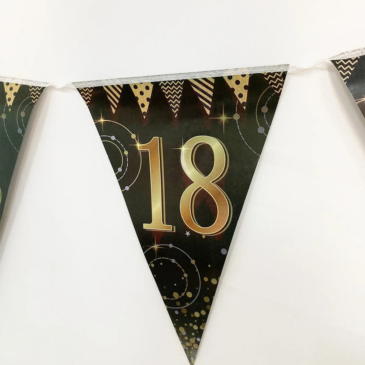 16th 60th 50 Year Happy Birthday Party Decoration Banners Supplies Good Vibrations