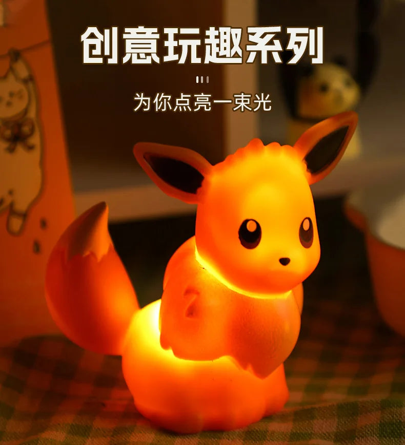 Pokemon Gengar Pikachu Anime Atmosphere Lamp Children Cute Desktop Ornaments Living Room Bedroom Atmosphere Lamp Birthday Gift Good Vibrations Adult Super Store