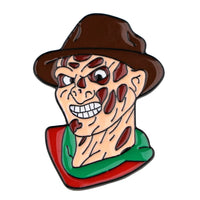 Halloween Horror Movie Enamelled Brooches Scare Pins Clothes Backpack Lapel Badges Fashion Jewelry Accessories Holiday Gifts Good Vibrations