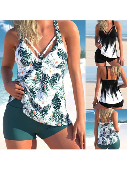 L-5XL Plus Size High Waist Bikini Women's Push Up Large Size 3XL 4XL Swimsuit Summer Mujer Tummy Control Swimwear Bikini Sets Good Vibrations