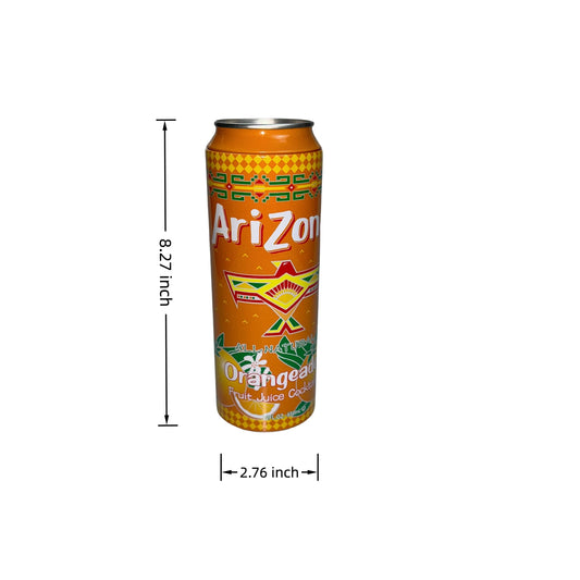 AriZona Drink Can Diversion Safe, Hidden Storage Container, Cash Stash Can with Hidden Compartment for Keys, Cash and Valuables Good Vibrations