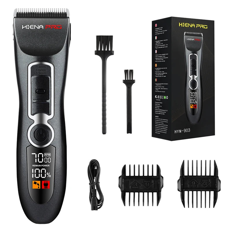 Hiena Hair cutting machine home appliance hair clipper professional machines Electric shaver Body Groomer hair Trimmer for Men Good Vibrations