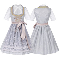 Halloween Carnival Cosplay Costume German Oktoberfest Maid Dress Woman Bavarian Traditional Embroidery Outfits Performance Girl Good Vibrations