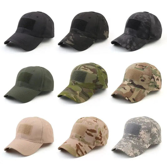 Outdoor camouflage hat Baseball hat Hunting hat Sports hat Bicycle hat Men Women Adult hat Duck tongue hat with curved brim Good Vibrations