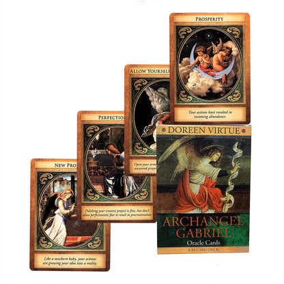Popular Great Doreen Virtue Angel Series Oracle Cards Archangel Gabriel Cards  Tarot Cards for Beginners with PDF Guidebook Good Vibrations