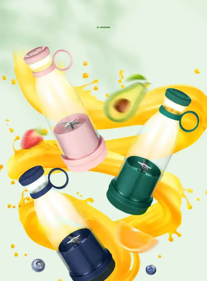 Electric Juicer Cup 6 Blades Blender Milkshake Machine USB Portable Fruit Milk Mixing Tool Mini Fresh Juice Blender Good Vibrations Adult Super Store