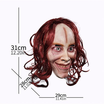 Creepy Halloween Mask Horror Mask Cosplay Props Halloween Face Mask Good Vibrations