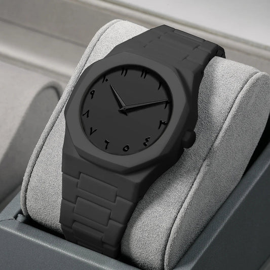 2025 New Modern Simple Creative Sports and Leisure Watch Creative Design Waterproof Quartz Movement Energy Watches Gift for Men Good Vibrations