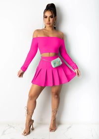 two piece set for women summer outfits for women 2023 2 piece sets woman outfit skirts  sets woman 2 pieces  vacation outfits Good Vibrations Adult Super Store