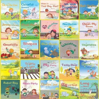 60 Books/Set Childrens English Early Learning Picture Book Graded Reading Storybook Enlightenment Cognitive Tale Bedtime Story Good Vibrations