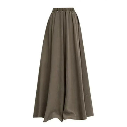 Autumn Set Women 2025 New Sweet and Fashionable Versatile Knitted Sweater Loose Slimming Half Body Skirt Pants Two-piece Set Good Vibrations