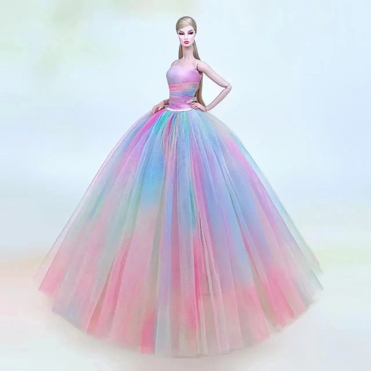 fashion for barbie elegant lady wedding dress for 30cm doll clothes princesa for bjd 1/6 dress long dress accessories Good Vibrations