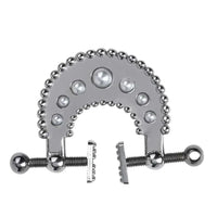 QKKQ 1 Pair Female Metal Bondage Nipple Clamp With Chain Women Restraints Breast Clip Nipples Stimulator Teasing Toys For Couple GOOD Vibrations