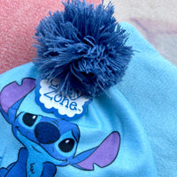 New Autumn Winter Children Hat Pinstripe Stitch Cartoon Scarf Hat Glove Warm knitted hat Boy Girl Cap Child Christmas Hat Good Vibrations