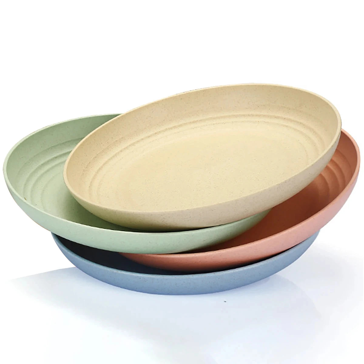 Fork Spoon Chopsticks Bowls Cup Dish Dinnerware Set High Grade Wheat Straw Tableware Children's Unbreakable Dishes Camping Set Good Vibrations