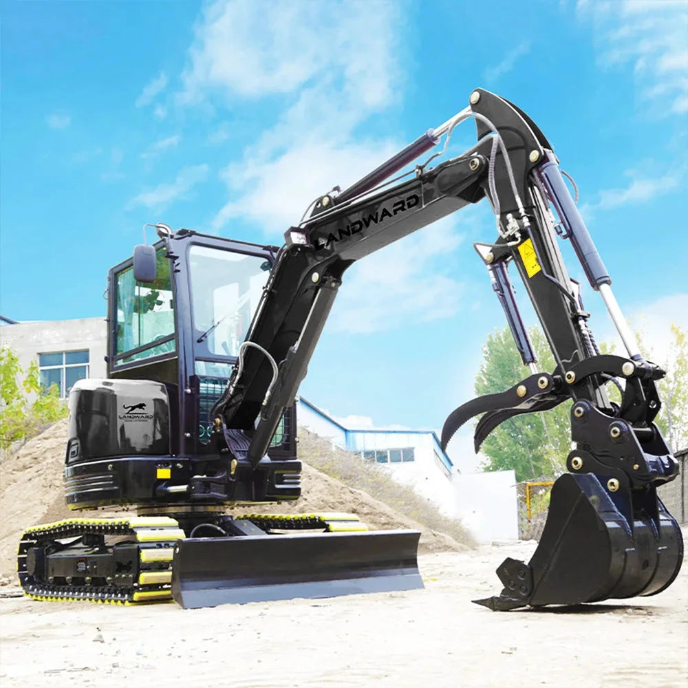 Fast Delivery 2.5 Ton Mini Excavator Crawler Digger Yanmar Engine Small Baggers Garden And Farm Use Multifunctional Customized Good Vibrations