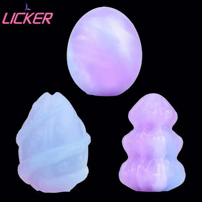LICKER Soft Silicone Ovipositor Egg Toy for Adults Fantasy Play