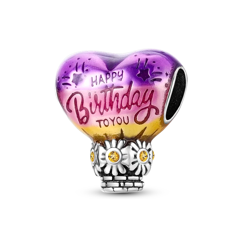 Heart Shape 925 Sterling Silver Family Lover Affection Pendant Charm Beads Fit Original Bangle Bracelet DIY Jewelry For Women Good Vibrations