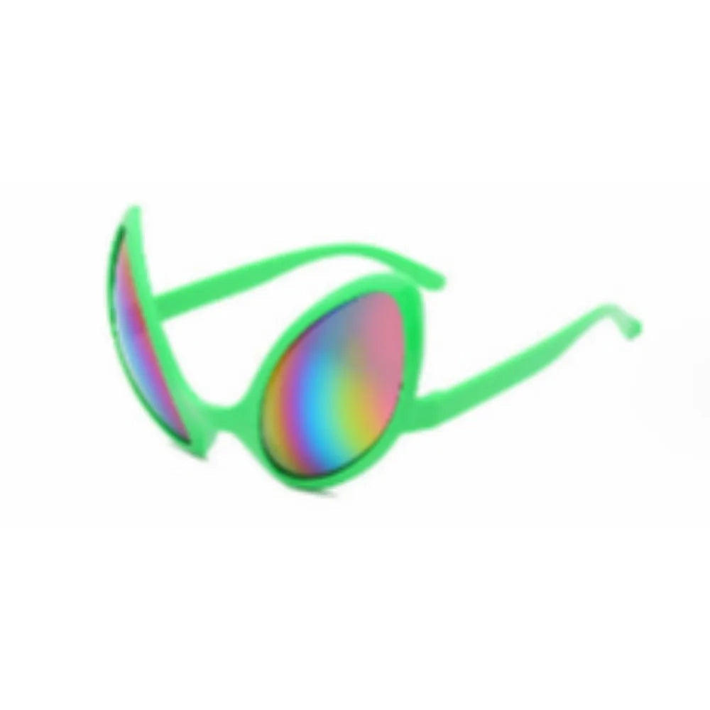 Halloween Costume Accessories Alien Glasses Alien Drop Earrings Alien Silicone Bracelet Good Vibrations