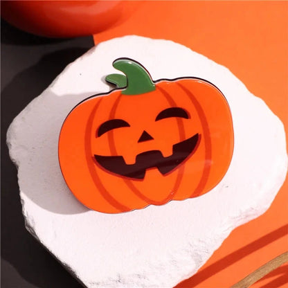 Halloween Hair Accessories Ghost Hair Clip for Women Girls Red Horns Hairpin Skull Claw Y2K Gothic Hair Jewelry 2023 New HangZhi Good Vibrations