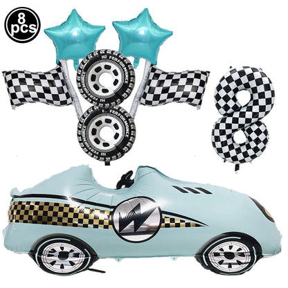Two Fast Theme Disposable Tablecloth Racing Car Birthday Party Supplies Kids 2nd Birthday Party Decorations Good Vibrations