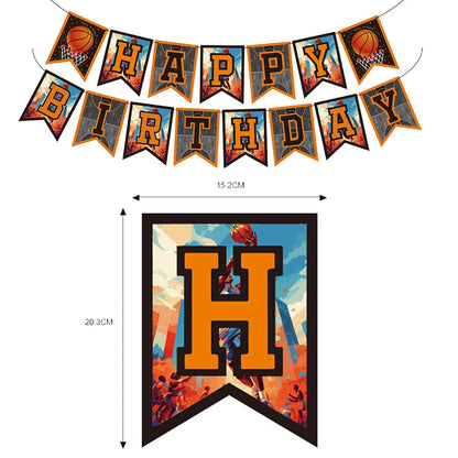 Basketball Party Banner Decor Basketball Hoop Banner Garland Decor Happy Birthday Decor Basketball Birthday Decoration Banner Good Vibrations