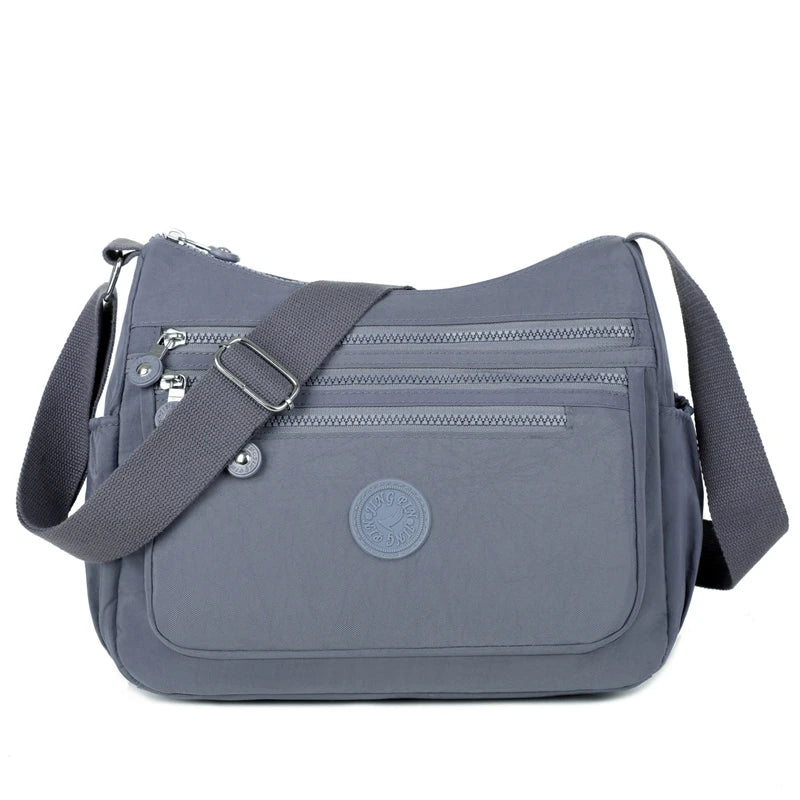 Shoulder Bag Crossbody Bag for Women Messenger Bags Waterproof Nylon Ladies Handbag Good Vibrations