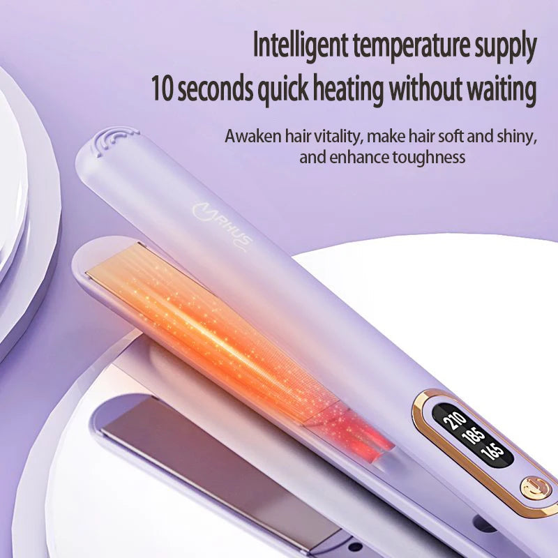 Professional Hair Straightener For Xiaomi Hot Comb Hair Style Tool Fast Heating Hair Iron Curler 2 in 1 Hairdressing Appliance Good Vibrations