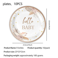 Birthday Baby Cake Topper Happy Birthday Banner Decor First Party Tablecloth Baby Shower One 1st 2nd 3rd Birthday Party Supplies Good Vibrations