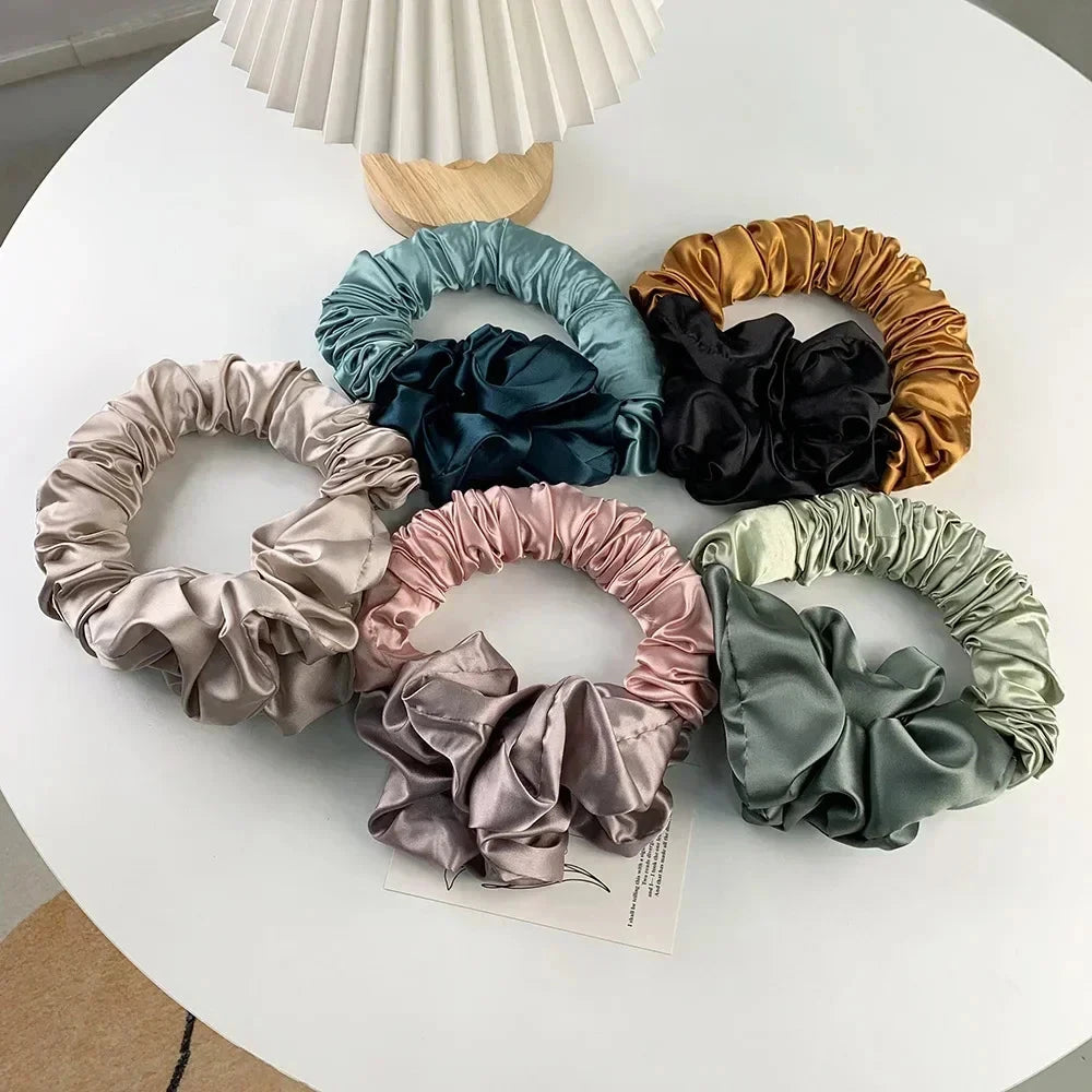 No Heat Soft Hair Curlers Lazy Hair Rollers Heatless Curling Rod Headband Sleeping Silk Curls Ties Perm Rods Hair Styling Tools Good Vibrations