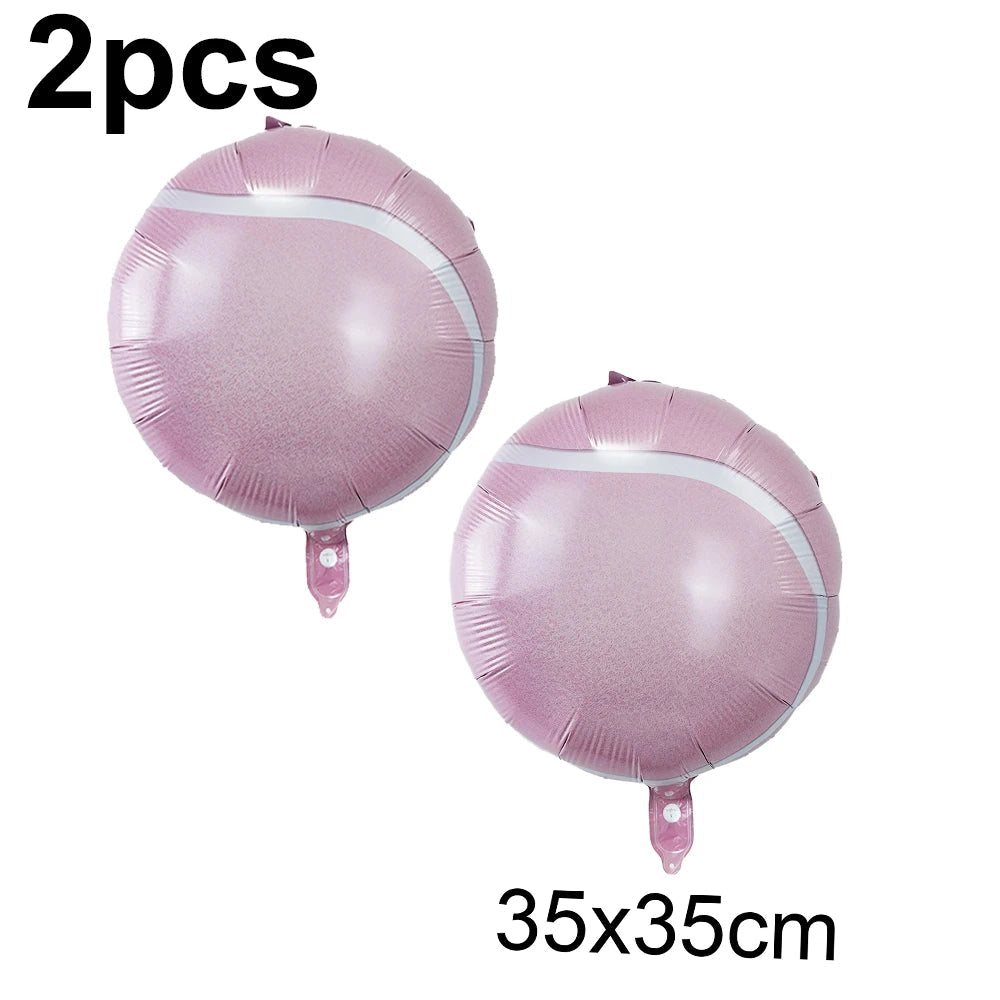 Tennis Party Supplies Paper Plate Napkin Cup Tableware for Boys Baby Shower Tennis Ball Sports Themed Party Birthday Decoration Good Vibrations