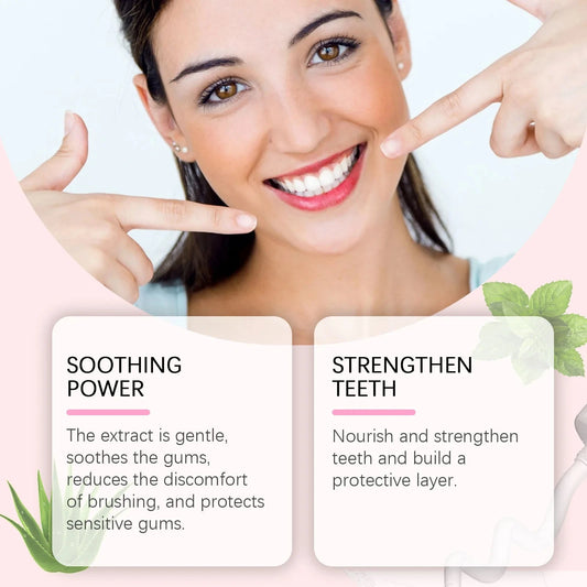 Niacinamide Whitening Toothpaste Reduce Plaque Fresh Bad Breath Stains Removing Hygiene Clean Dazzling Brighten Oral Teeth Care Good Vibrations