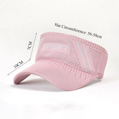 Women Hats Sunscreen Baseball Cap Outdoor Sport Leisure Sun Protection Breathable Sunshade Hat Sun Hats Ponytail Hat Good Vibrations