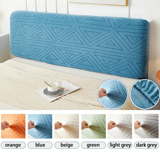 Bedhead protective cover, dirt proof, high elasticity, easy to install, universal bedside cover for all seasons, bedside cover Good Vibrations