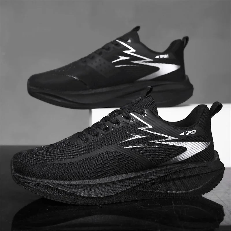 Running Shoes Men MarathonCarbon Board Speciality Sports Breathable Lightweight Women's Comfortable Athletic Outdoor Sneakers Good Vibrations