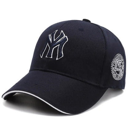 Hat Men's Casual Korean Version Outdoor Versatile Sunscreen Embroidery Letter Cap Couple Baseball Cap Women's Fashion Sunshade Good Vibrations