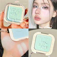 5 Colors Soft Mist Blush Natural Waterproof Cheek Pink Purple Yellow Matte Flash Brighten Lasting Blusher Rubores Korean Makeup Good Vibrations