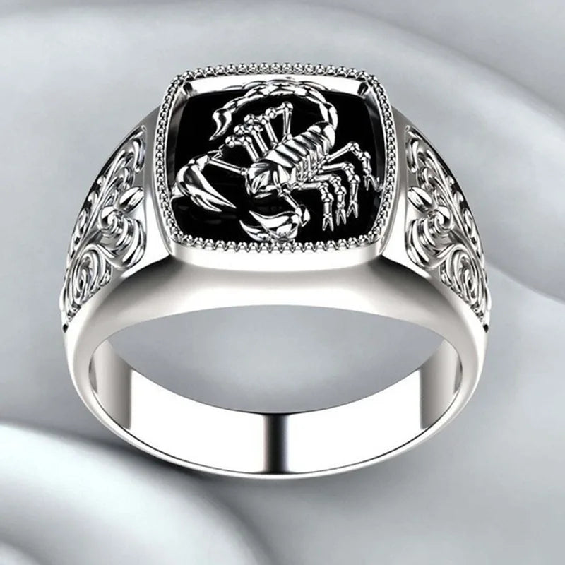 925 Sterling Silver Men Rings High Quality for Men Temperament Banquet Wedding Jewelry Anniversary Party Gifts Good Vibrations