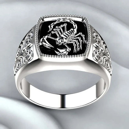 925 Sterling Silver Men Rings High Quality for Men Temperament Banquet Wedding Jewelry Anniversary Party Gifts Good Vibrations