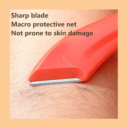 Eyebrow Razor Eyebrow Trimmer Scissor Beauty Products for Women Eyebrow Scissors with Comb Stainless Steel Beauty Makeup Tools Good Vibrations