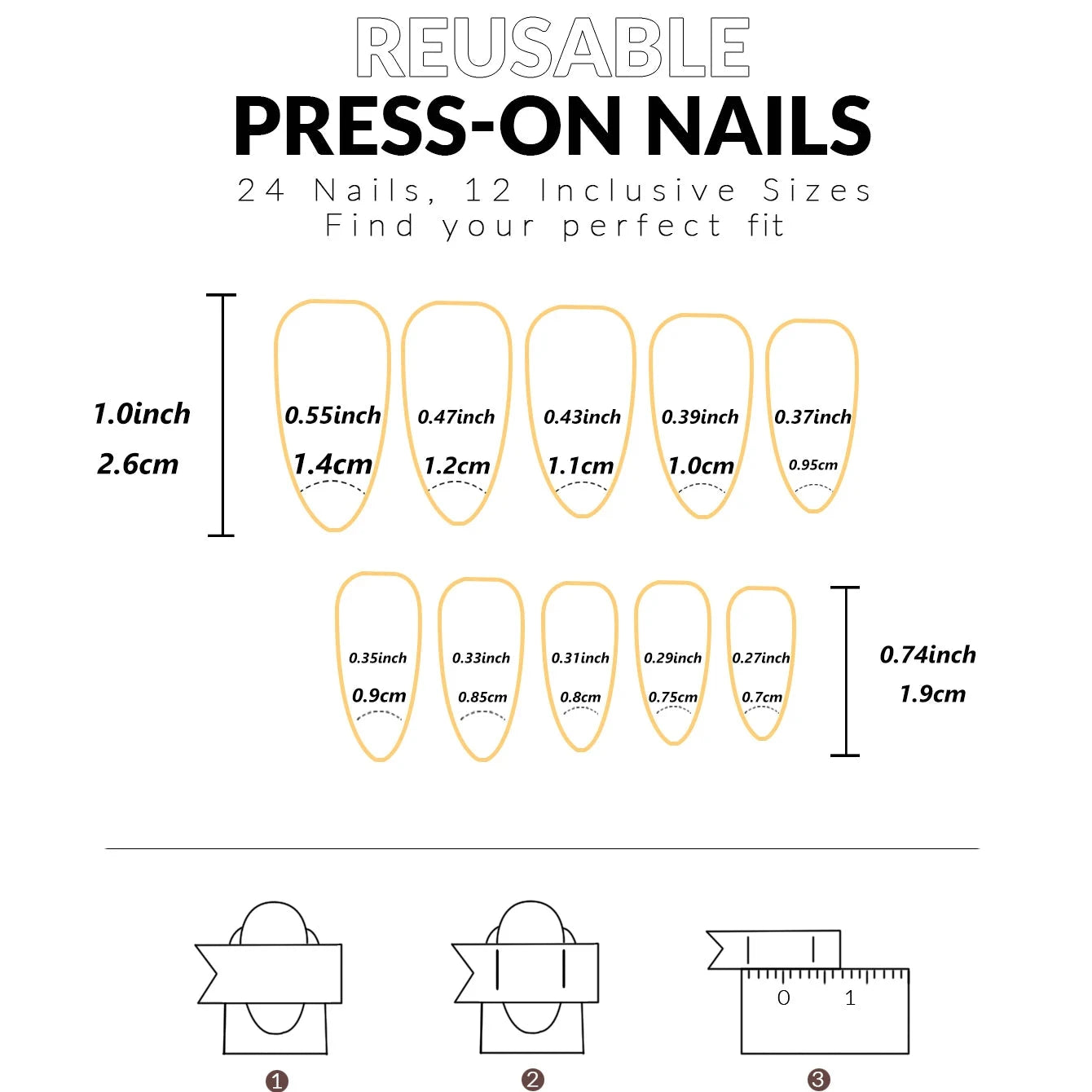 24PCS- white almond fake nails, red love pattern decoration, exquisite elegance, fashion generous, suitable for dating, dinner, Good Vibrations