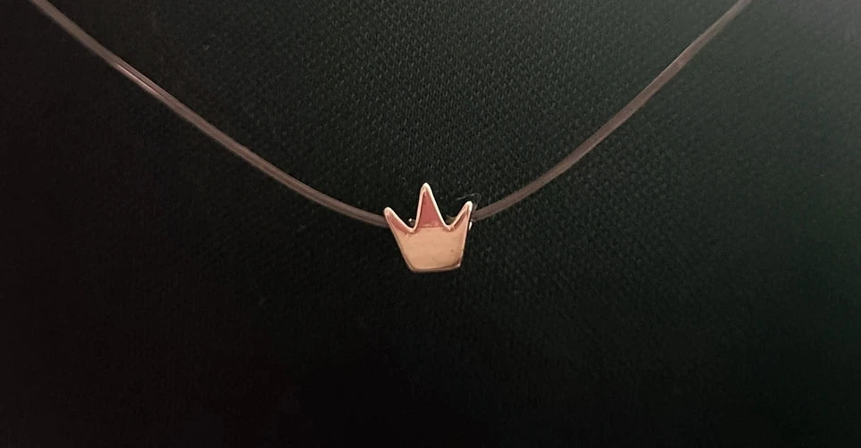 5 Colors Dazzling Zircon Necklace Invisible Transparent Fishing Line Simple Pendant Necklace Jewelry For Women Pearl Jewelry Good Vibrations