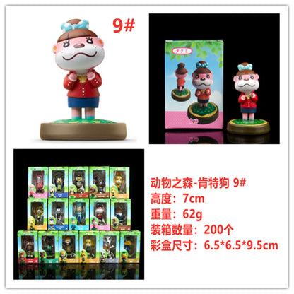 16th Edition Animal Crossing Friends Friendship Family Portrait Figure Set - Shiri Hikari Game Anime Figure Set Good Vibrations