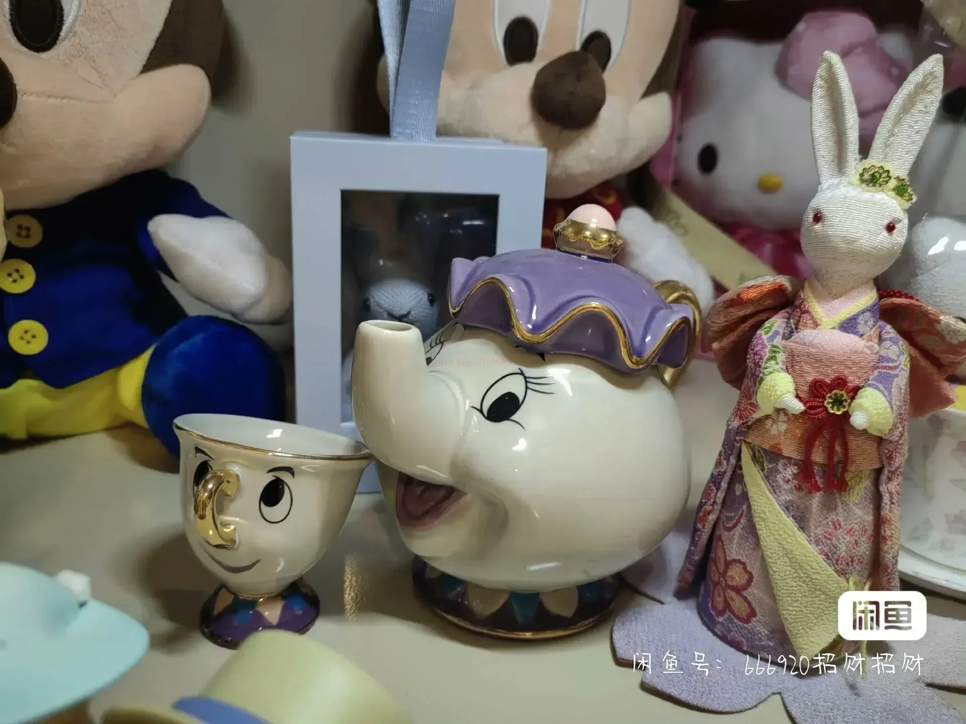 Disney Teapot Cute Cartoon Beauty And The Beast Coffee Pots Mug Mrs Potts Chip Cup Tea Cup Pots One Tea Sets Droshipping Good Vibrations Adult Super Store