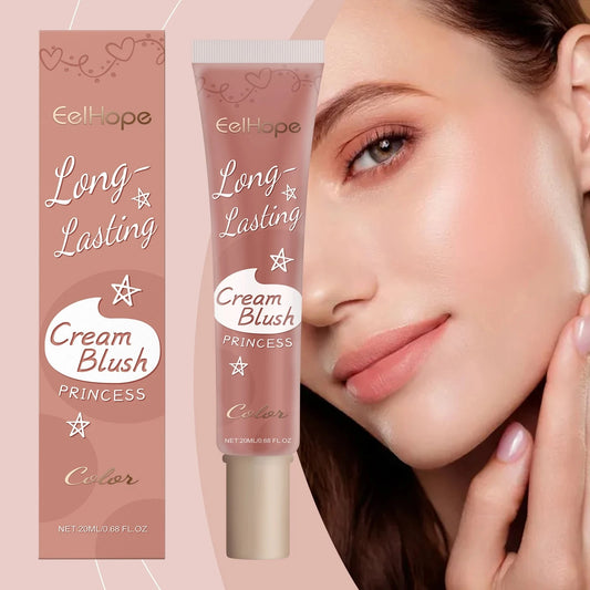 Blush Cream - Highly Pigmented, Long-Lasting, Smudge-Proof, Fine-Textured, Natural, Lightweight, Moisturizing Blush Cream Good Vibrations