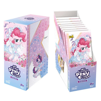KAYOU Genuine My Little Pony Card Cute Funny Party Friendship Eternal Cards SGR Princess Anime Game Collectible Cards Toys Gifts Good Vibrations